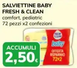 Basko Salviettine baby fresh & clean comfort, pediatric offerta