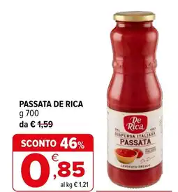 Iperal Passata DE RICA offerta