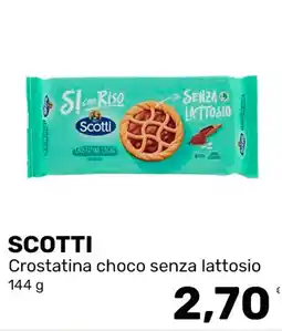 Iper Tosano SCOTTI Crostatina choco senza lattosio offerta