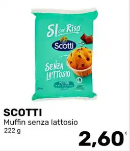 Iper Tosano SCOTTI Muffin senza lattosio offerta