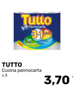 Iper Tosano TUTTO Cucina pannocarta offerta