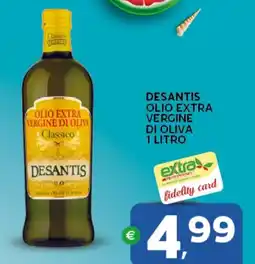 Extra Supermercati Desantis olio extra vergine di oliva offerta