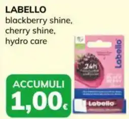 Basko LABELLO blackberry shine, cherry shine, hydro care offerta