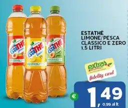 Extra Supermercati Estathè limone/pesca classico e zero offerta