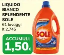 Basko Liquido bianco splendente SOLE offerta