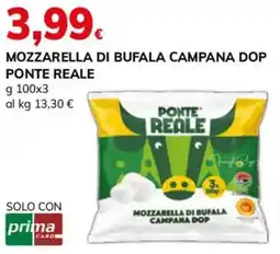 Basko Mozzarella di bufala campana dop PONTE REALE offerta