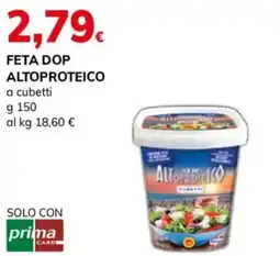 Basko FETA DOP ALTOPROTEICO a cubetti offerta