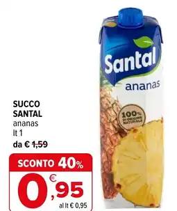 Iperal Succo SANTAL offerta