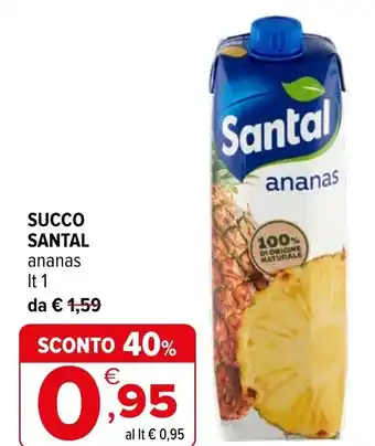 Iperal Succo SANTAL offerta