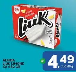 Extra Supermercati Algida liuk limone offerta