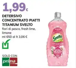 Basko Detersivo concentrato piatti titanium SVELTO offerta