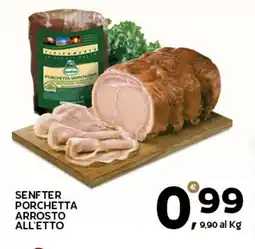 Extra Supermercati Senfter porchetta arrosto offerta