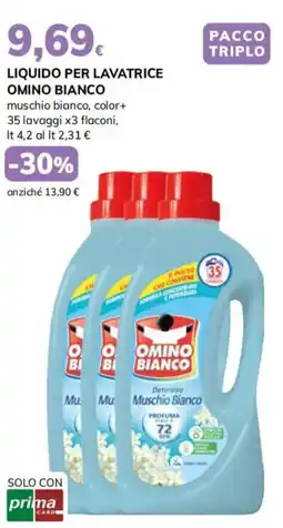 Basko Liquido per lavatrice OMINO BIANCO offerta