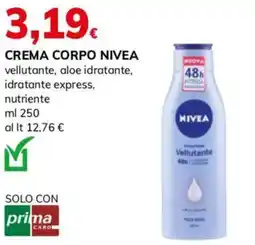 Basko Crema corpo NIVEA offerta