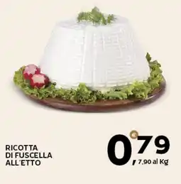 Extra Supermercati Ricotta di fuscella all'etto offerta
