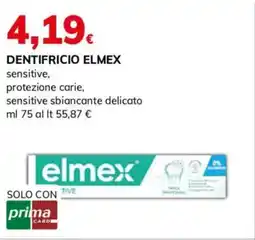 Basko Dentifricio elmex sensitive, protezione carie, sensitive sbiancante delicato offerta