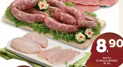 Extra Supermercati Petto di pollo intero offerta