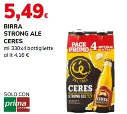 Basko Birra strong ale CERES offerta
