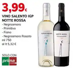 Basko Vino salento igp NOTTE ROSSA offerta