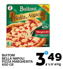 Extra Supermercati Buitoni bella napoli pizza margherita offerta