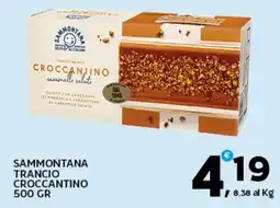Extra Supermercati Sammontana trancio croccantino offerta