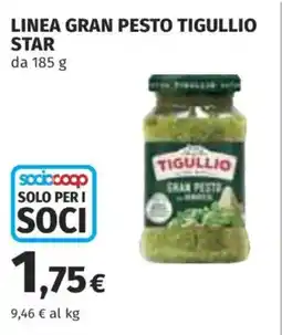 Coop Superstore Linea gran pesto tigullio STAR offerta