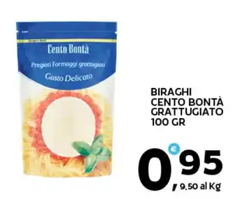 Extra Supermercati Biraghi cento bontà grattugiato offerta