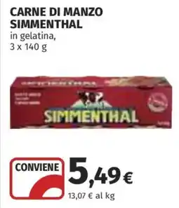 Coop Superstore Carne di manzo SIMMENTHAL offerta
