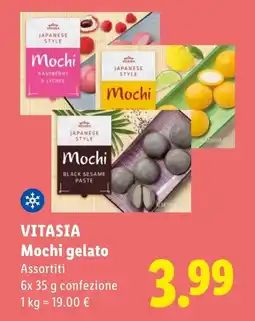 Lidl VITASIA Mochi gelato offerta