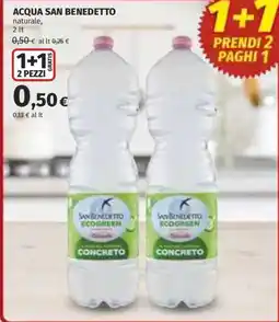 Coop Superstore Acqua SAN BENEDETTO offerta