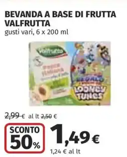 Coop Superstore Bevanda a base di frutta VALFRUTTA offerta