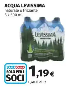 Coop Superstore Acqua LEVISSIMA offerta