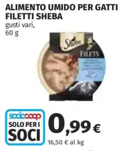 Coop Superstore Alimento umido per gatti filetti SHEBA offerta
