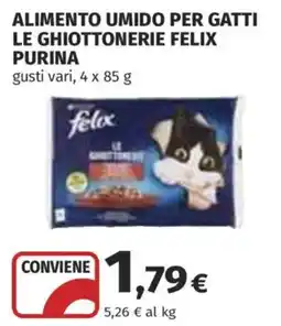 Coop Superstore Alimento umido per gatti le ghiottonerie felix PURINA offerta