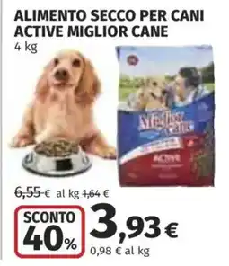 Coop Superstore Alimento secco per cani active MIGLIOR CANE offerta