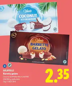 Lidl GELATELLI Barretta gelato offerta