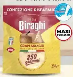 Bennet Formaggio grattugiato fresco BIRAGHI offerta