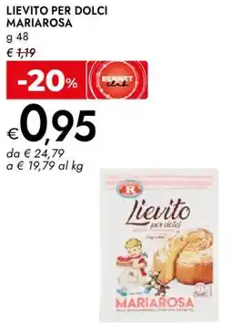 Bennet Lievito per dolci MARIAROSA offerta