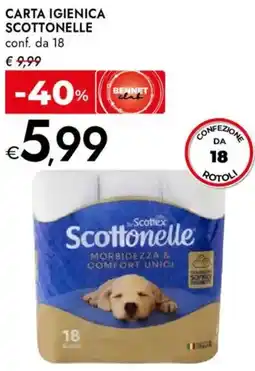 Bennet Carta igienica SCOTTONELLE offerta