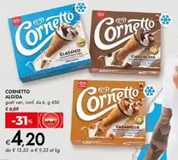 Bennet Cornetto ALGIDA offerta