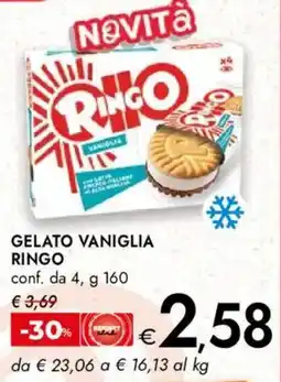Bennet Gelato vaniglia RINGO offerta