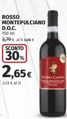 Coop Superstore Rosso montepulciano D.O.C. offerta