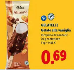 Lidl GELATELLI Gelato alla vaniglia offerta