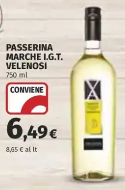 Coop Superstore Passerina marche I.G.T. VELENOSI offerta