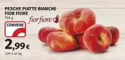 Coop Superstore Pesche piatte bianche FIOR FIORE offerta