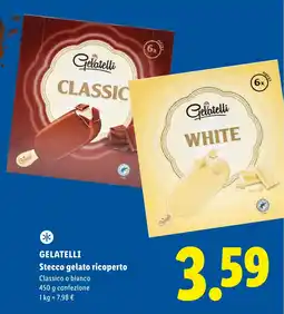 Lidl GELATELLI Stecco gelato ricoperto offerta