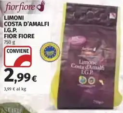Coop Superstore Limoni costa d'amalfi i.g.p. FIOR FIORE offerta