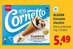 Lidl ALGIDA Cornetto classico offerta