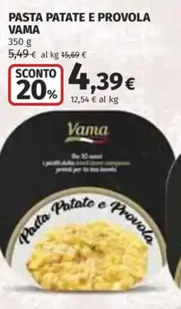 Coop Superstore Pasta patate e provola VAMA offerta