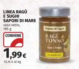 Coop Superstore Linea ragù e sughi SAPORI DI MARE offerta